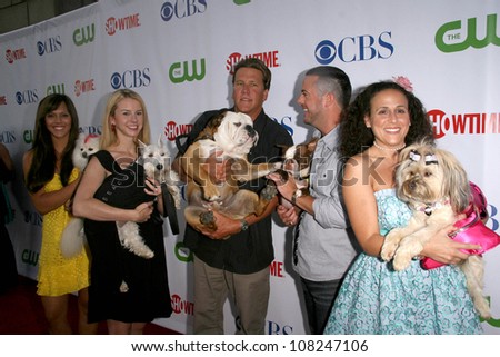 Cast of Greatest American Dog  at the CBS, CW and Showtime Press Tour Stars Party, Boulevard3, Hollywood, CA. 07-18-08