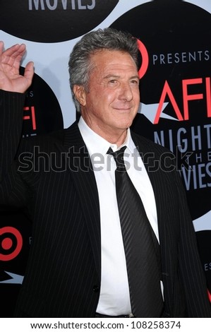 Dustin Hoffman  at AFI Night at the Movies presented by Target. Arclight Theater, Hollywood, CA. 10-01-08