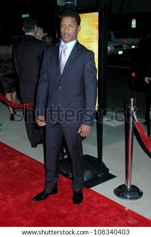 Nate Parker  at the Los Angeles Premiere of \'The Secret Life of Bees\'. Academy of Motion Arts and Science\'s, Beverly Hills, CA. 10-06-08