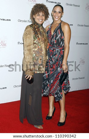 Shari Belafonte and guest at The Lili Claire Foundation\'s 10th Annual Benefit Dinner Gala. Hyatt Regency Century Plaza, Century City, CA. 10-13-07