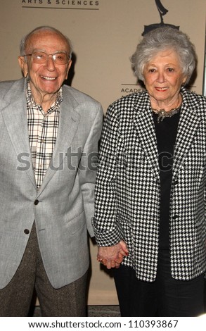 Sherwood Schwartz and wife Mildred at the \