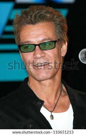 Eddie Van Halen at the Van Halen Reunion Tour Press Conference. Four Seasons Hotel, Los Angeles, CA. 08-13-07