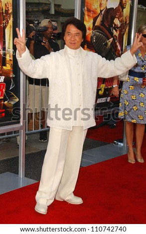 Jackie Chan at the Los Angeles Premiere of \