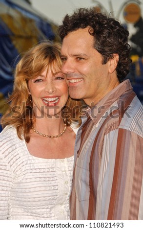 Sharon Lawrence and husband Tom at the Los Angeles Opening Cirque Du Soleil's 