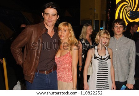 Goran Visnjic and wife Ivana with Emilie de Ravin and friend at the Los Angeles Opening Cirque Du Soleil\'s \