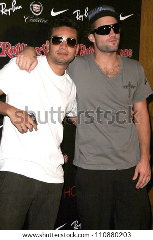 Brody Jenner and guest at the ROLLING STONE and the Hard Rock Hotel Celebrity Poker Tournament. The Hard Rock Hotel and Casino, Las Vegas, NV. 09-08-07