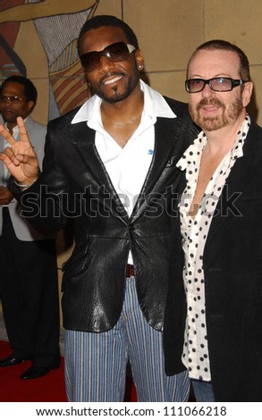 Martin Luther and David A. Stewart at the special screening of \
