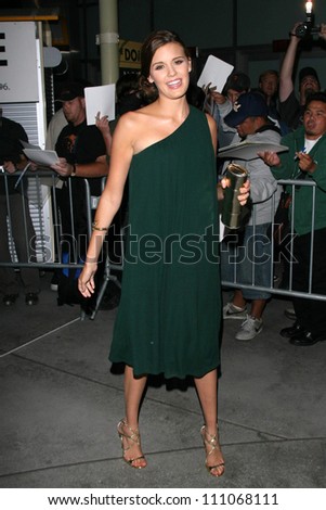 Maggie Grace at the premiere of \
