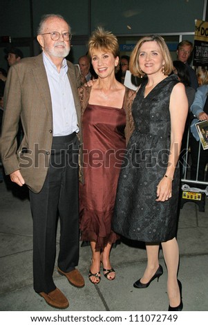 John Calley with Kathy Baker and Robin Swicord at the premiere of \