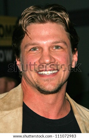 Marc Blucas at the premiere of \