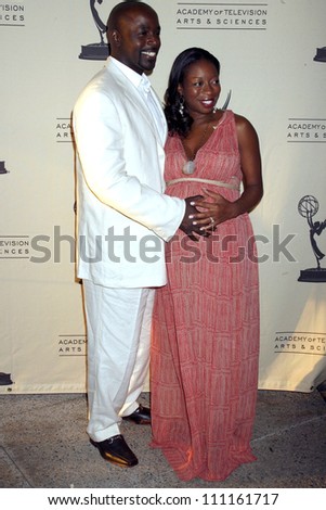 Alimi Ballard and wife Dawn at an evening with \
