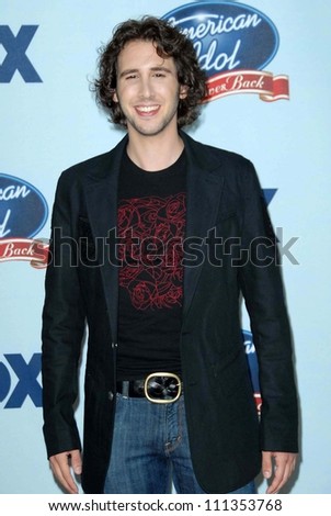 Josh Groban at the American Idol: \