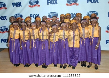 The Africans Children Choir at the American Idol: \