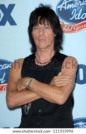 Jeff Beck at the American Idol: 