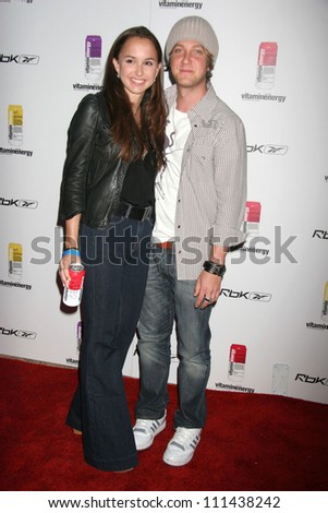 Randy Spelling and guest  at the Reebok and Vitaminenergy \