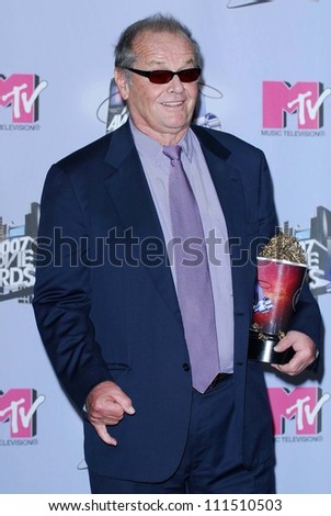Jack Nicholson in the press room at the 2007 MTV Movie Awards. Gibson Amphitheatre, Universal City, CA. 06-03-07
