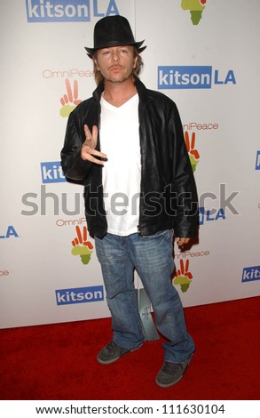 David Spade at the OmniPeace Benefit To Stop Extreme Poverty in Sub-Saharan Africa. Kitson Men, Los Angeles, CA. 06-21-07