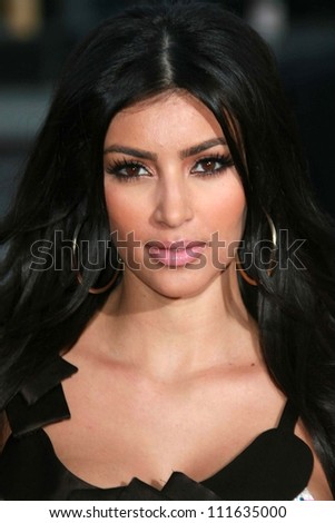 Kim Kardashian at the Los Angeles premiere of \