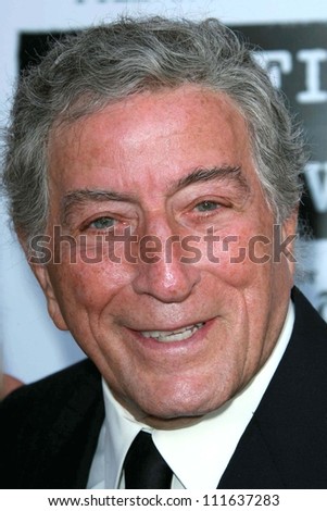 Tony Bennett at the Los Angeles Film Festival 2007 Spirit Of Independence Awards. Billy Wilder Theatre, Westwood, CA. 06-28-07
