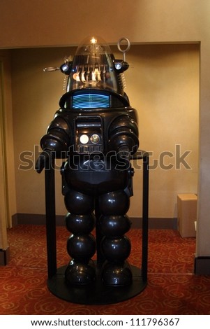 Robby The Robot at a special screening of \