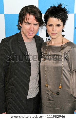 Christian Campbell and Neve Campbell at the 2007 Film Independent's Spirit Awards. Santa Monica Pier, Santa Monica, CA. 02-24-07