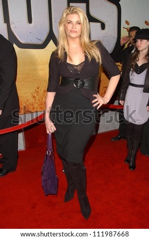 Kirstie Alley at the world premiere of \