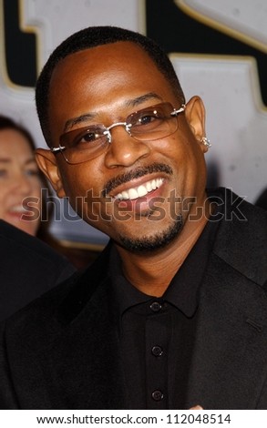 Martin Lawrence at the world premiere of \