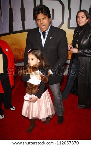 Erik Estrada and daughter at the world premiere of \
