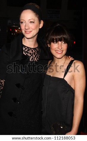 Judy Greer and Lindsay Sloane at the Los Angeles Premiere of 
