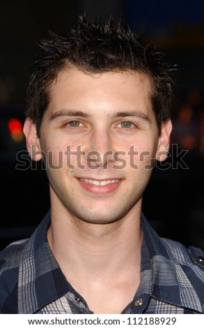 Justin Berfield at the Los Angeles Premiere of \