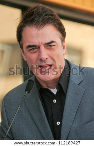 Chris Noth at the ceremony honoring Dick Wolf with the 2,332nd star on the Hollywood Walk of Fame. Hollywood Boulevard, Hollywood, CA. 03-29-07
