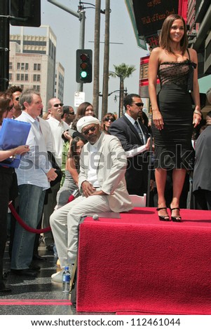 Samuel Jackson and Halle Berry at the ceremony honoring Halle Berry with the 2,333rd star on the Hollywood Walk of Fame. Hollywood Boulevard, Hollywood, CA. 04-03-07