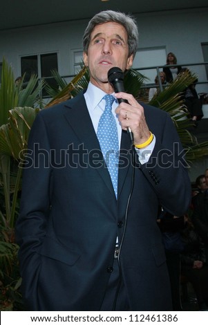John Kerry at an instore event to promote the new book \
