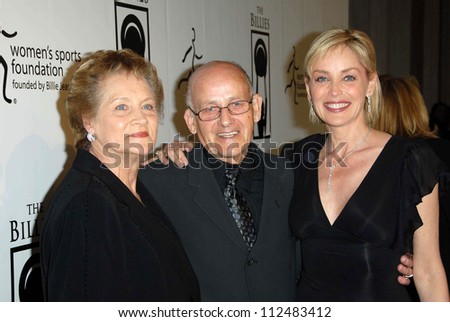 Sharon Stone and her parents at \