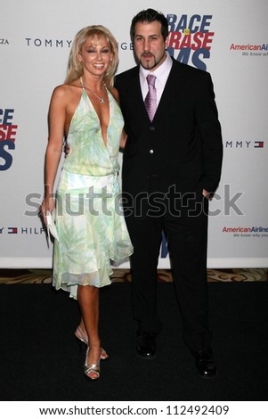 Joey Fatone and wife Kelly at the 14th Annual \