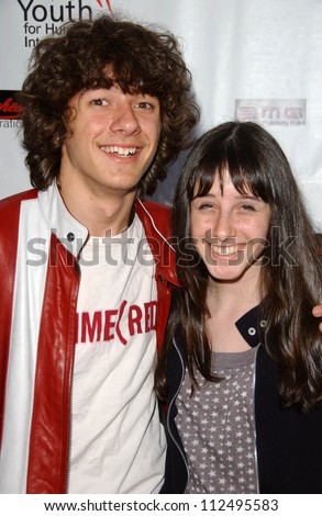 Matthew Underwood and Cassidy Lehrman at a Fashion and Music Extravaganza Promoting Human Rights for Youth. Church of Scientology Celebrity Centre Pavilion, Los Angeles, CA. 04-14-07