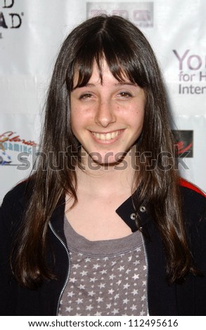 Cassidy Lehrman at a Fashion and Music Extravaganza Promoting Human Rights for Youth. Church of Scientology Celebrity Centre Pavilion, Los Angeles, CA. 04-14-07