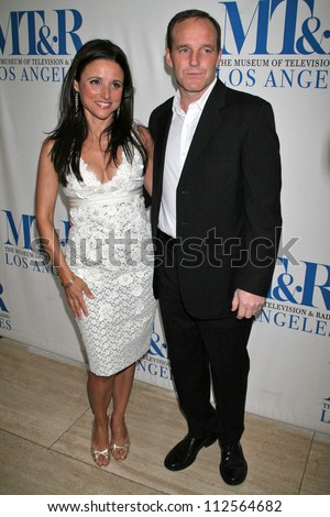 Julia Louis-Dreyfus and Clark Gregg at Museum of Television and Radio Presents \