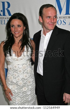 Julia Louis-Dreyfus and Clark Gregg at Museum of Television and Radio Presents \