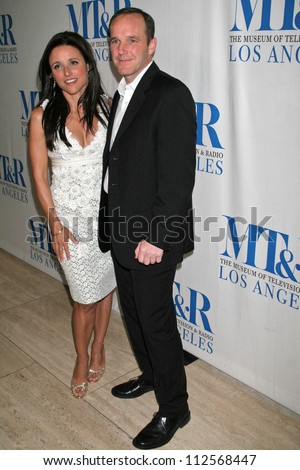Julia Louis-Dreyfus and Clark Gregg at Museum of Television and Radio Presents 