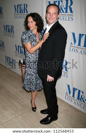 Jennifer Grey and Clark Gregg at Museum of Television and Radio Presents 