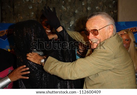 Dr. Dark and Stan Lee at the \