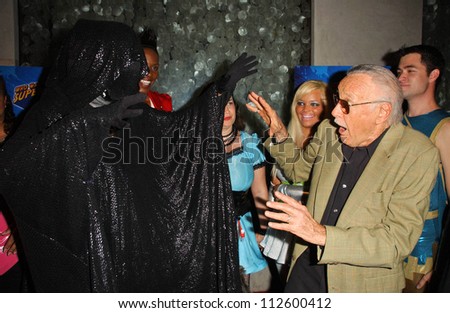 Dr. Dark and Stan Lee at the \