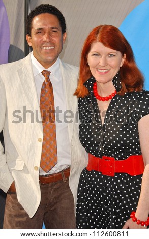 Oscar Nunez and Kate Flannery at the NBC All-Star Party 2007. Beverly Hilton Hotel, Beverly Hills, CA. 07-17-07