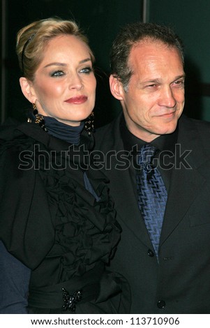 Sharon Stone and Jay Acovone at the World Premiere of \