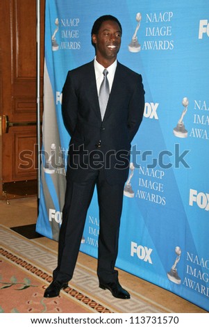 Isaiah Washington at the Press Conference for the 38th NAACP Image Awards. The Peninsula Hotel, Santa Monica, CA. 01-09-07