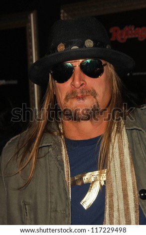 Kid Rock at the Verizon Rolling Stone Grammy Party. Avalon, Hollywood, CA. 02-09-07