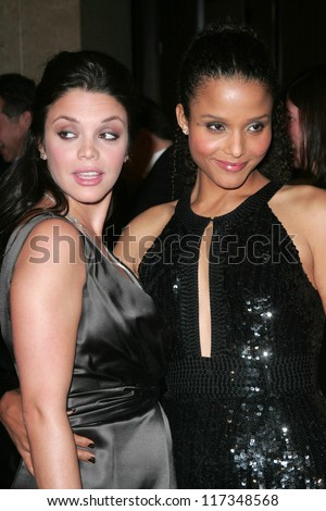 Vanessa Ferlito and Sydney Tamiia Poitier at the 2007 ACE Eddie Awards. Beverly Hilton Hotel, Beverly Hills, CA. 02-18-07