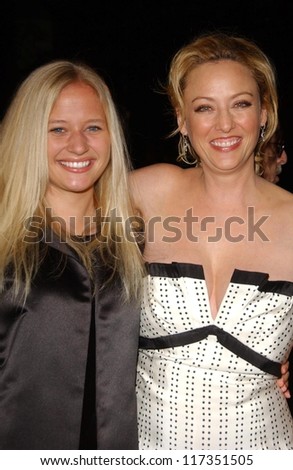 Carly Schroeder and Virginia Madsen at the world premiere of \
