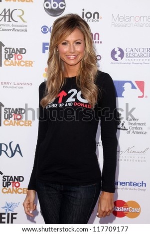 Stacy Keibler at the 2012 Stand Up to Cancer, Shrine Auditorium, Los Angeles, CA 09-07-12